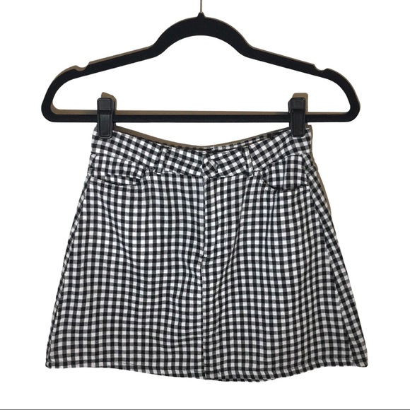 Ivy + Main Dresses & Skirts - Gingham Plaid Mini Skirt